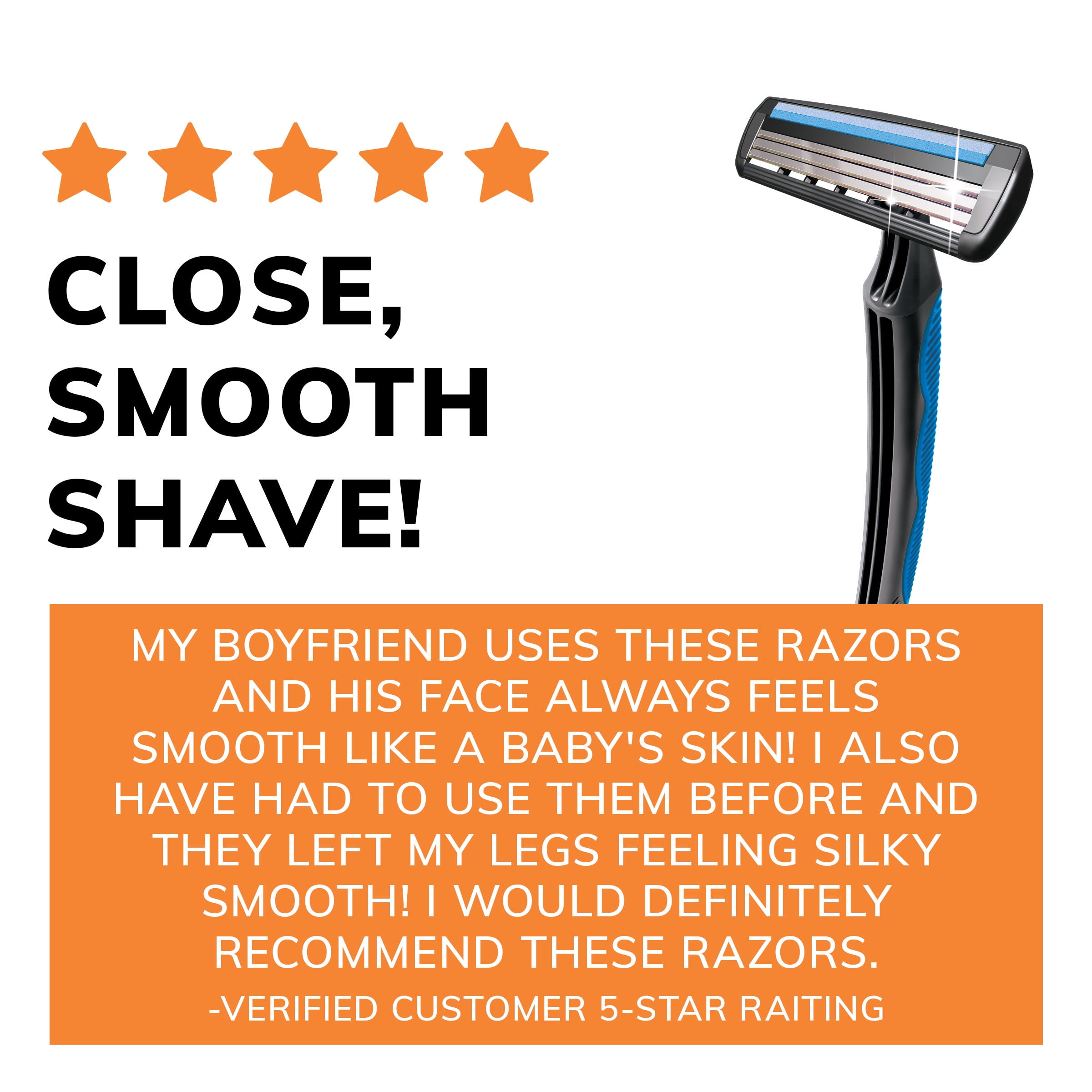 BIC Comfort 3 Disposable Men's Razor - 4 Pack