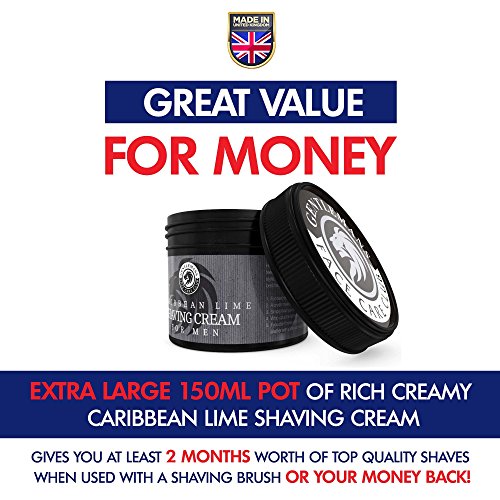 Lime Luxury Shaving Cream - 150ml Pot