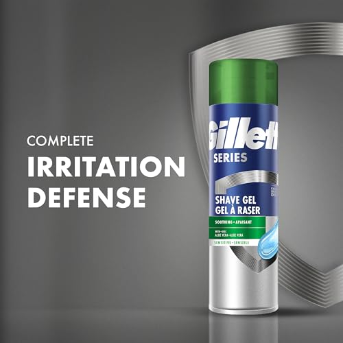Gillette Series Aloe Vera Shave Gel Twin Pack