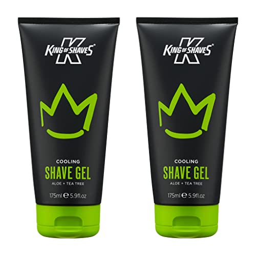 King of Shaves Cooling Shaving Gel 2x175 ml