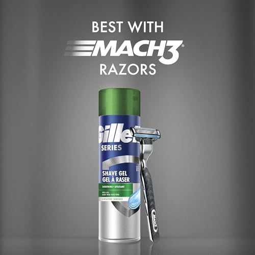 Gillette Series Aloe Vera Shave Gel Twin Pack