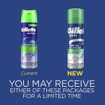 Gillette Series 3X Sensitive Shave Gel, 7 Oz