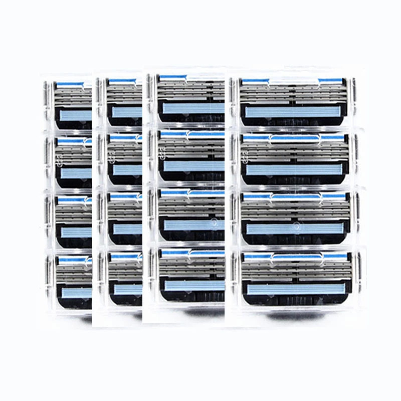 16-Pack MACH 3 Men's Razor Blades for Smooth Shaves