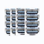 16-Pack MACH 3 Men's Razor Blades for Smooth Shaves