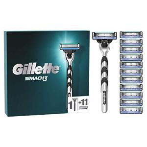 Gillette Mach3 Razor with Lubricated Strips & Blades