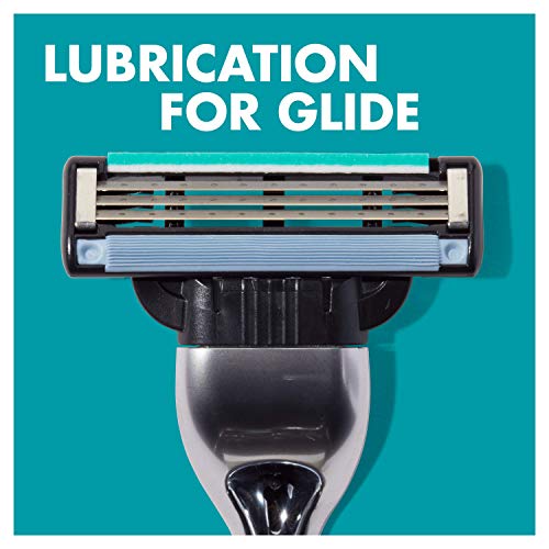 Gillette Mach3 Razor with Lubricated Strips & Blades