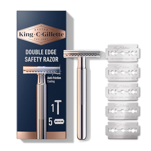 King C. Gillette Double Edge Safety Razor Set