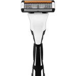 BIC Flex5 Hybrid Razor for Men - Black/Orange