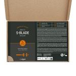 5-Blade Razor with Cork Handle and 8 Refills