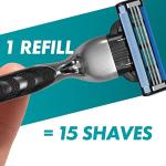 Gillette Mach3 Men's Razors, 12-Blade Refill Pack