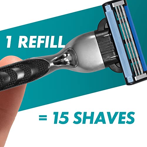Gillette Mach3 Men's Razors, 12-Blade Refill Pack