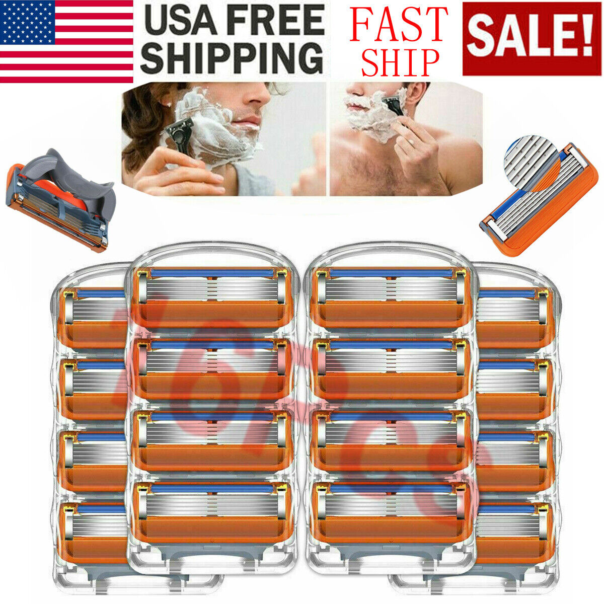 16-Piece 5-Layer Blades for Proglide Power Razor