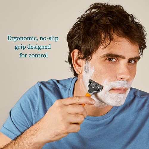 Harry's Men's Razor Set with 3 Blade Refills