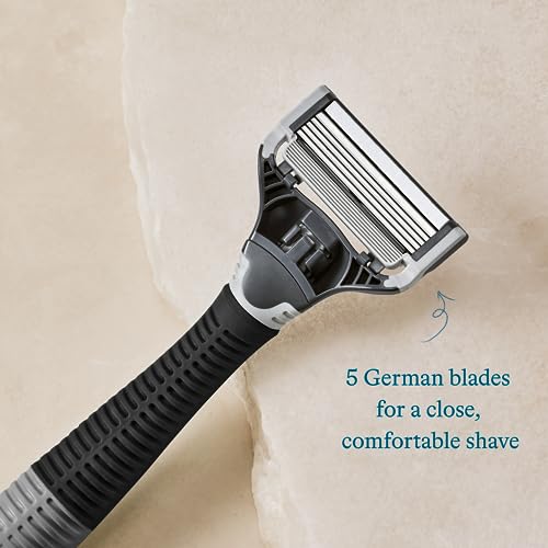 Harry's Men's Shaving Kit with Razor and Gel