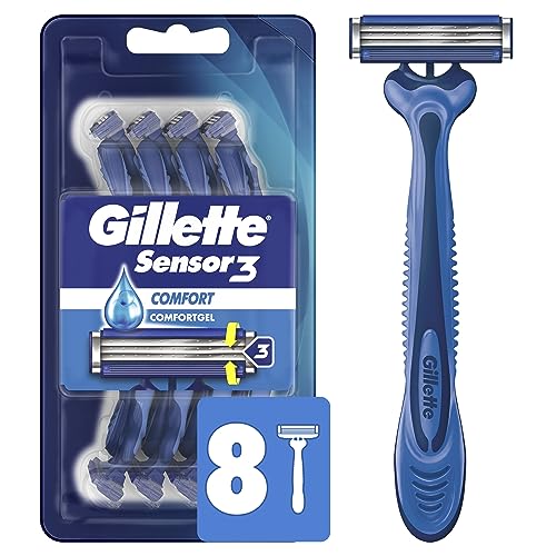 Gillette Sensor3 and Bic Comfort 3 Pack
