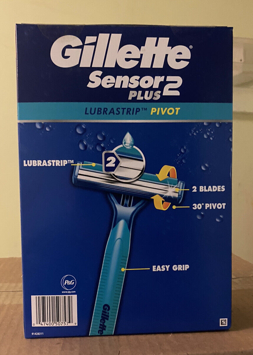 Gillette Sensor PLUS2 Disposable Razors - 52 Pack