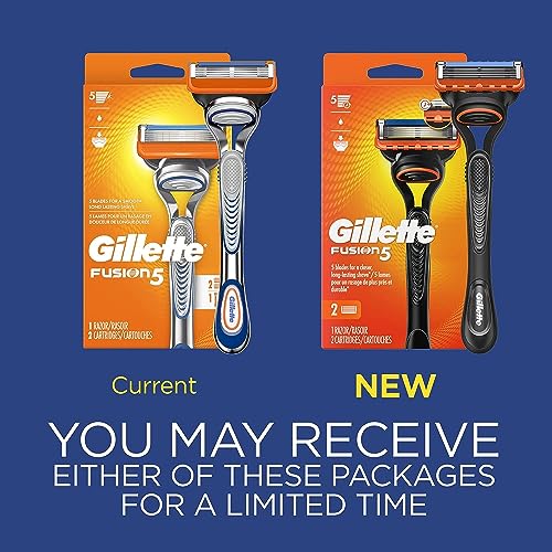 Gillette FUSION 5 Men's Razor with 2 Blades