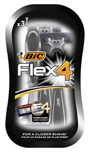 BIC Flex 4 Comfort Razor Set for Sensitive Skin