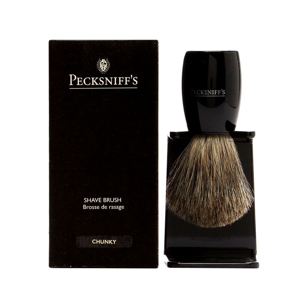 Pecksniff's Black Chunky Shave Brush