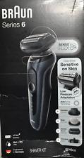 Braun Series 6 Electric Shaver Kit - Cobalt Blue