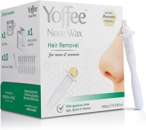 Yoffee Natural Beeswax Nose Hair Removal Wax 50g