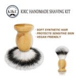 Vegan-Friendly Shaving Brush with Bamboo Handle