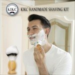 Vegan-Friendly Shaving Brush with Bamboo Handle