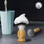 Vegan-Friendly Shaving Brush with Bamboo Handle
