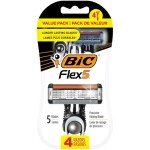 BIC Flex 5 Titanium Disposable Razor Set for Men