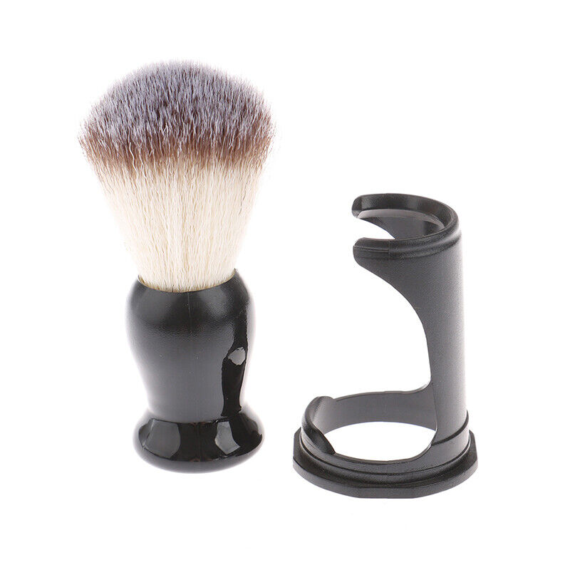 Acrylic Men's Shaving Brush Holder Set
