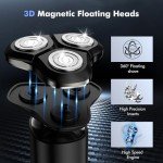 ETROBOT 2025 Electric Razor with All-in-One Charger