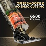 Rechargeable USB Hair and Beard Trimmer - Gold