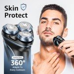 Dyoonoer Waterproof Electric Razor with Trimmer
