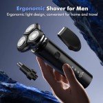 ETROBOT 2025 Electric Razor with All-in-One Charger