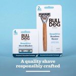 Bulldog Sensitive Bamboo Razor Blades for Men