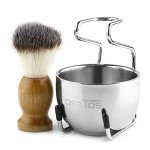 Anbbas Synthetic Badger Hair Shaving Brush Set