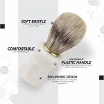 Professional Pure Bristle Shaving Brush with Handle