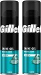 Men's Sensitive Skin Shaving Gel 2 x 200ml