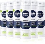 NIVEA MEN Alcohol-Free Sensitive Shave Foam, 200ml