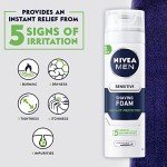 NIVEA MEN Alcohol-Free Sensitive Shave Foam, 200ml