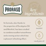 Proraso Eucalyptus Mint Shaving Cream Tube, 150ml