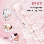 JINPUS 2-in-1 Women's Electric Razor and Trimmer