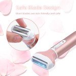 Cordless Electric Lady Shaver - 4 in 1 Pink