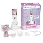 Ufree Women's 3-in-1 Electric Bikini Razor