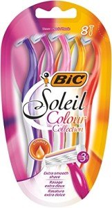 BIC Miss Soleil 3-Blade Razors for Women, 8-Pack