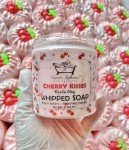 Cherry Kisses Whipped Soap - Whipped Shaving Cream