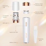 Women's 2-in-1 Hair Removal Device with LED