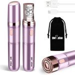 Gurelax Rechargeable 2-in-1 Facial Hair Remover