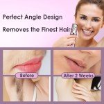 Gurelax Rechargeable 2-in-1 Facial Hair Remover
