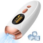 Painless IPL Hair Removal Device for Face and Body